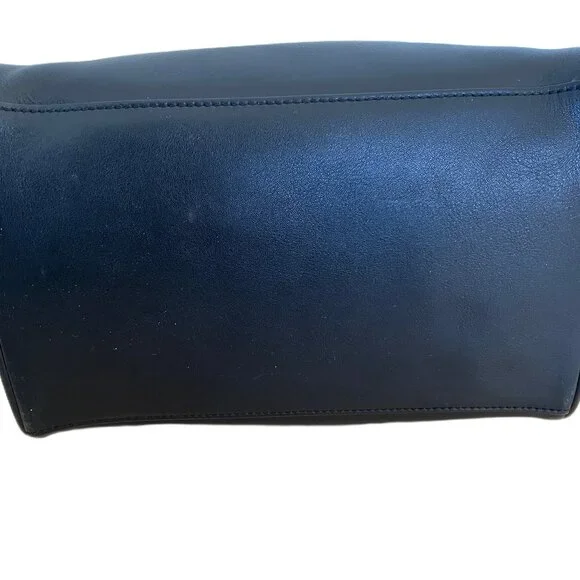 Vintage Coach Black Leather Toiletry Case Dopp Kit Bag Pre-owned - Picture 10 of 10